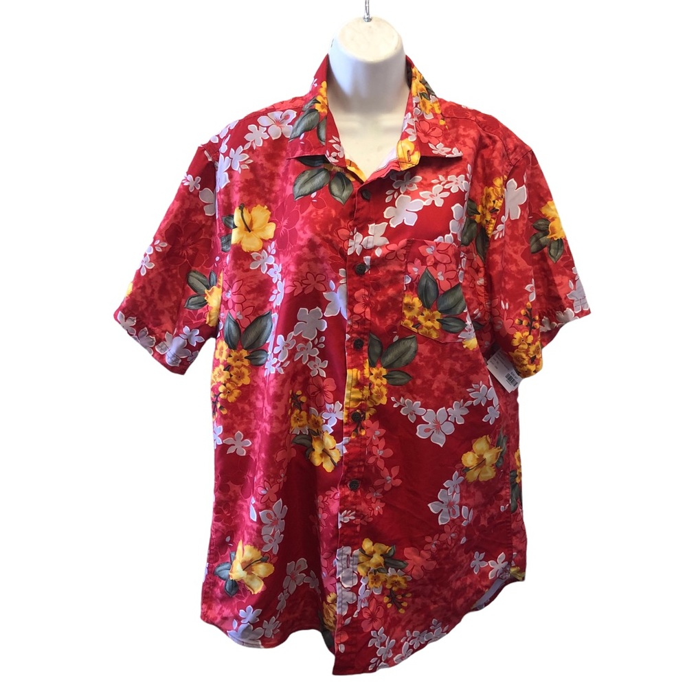 Maui Men's Hawaiian Shirt Size XL